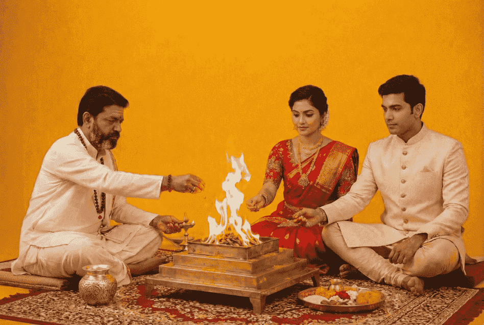 Convenient online pooja booking platform connecting devotees with temples across India